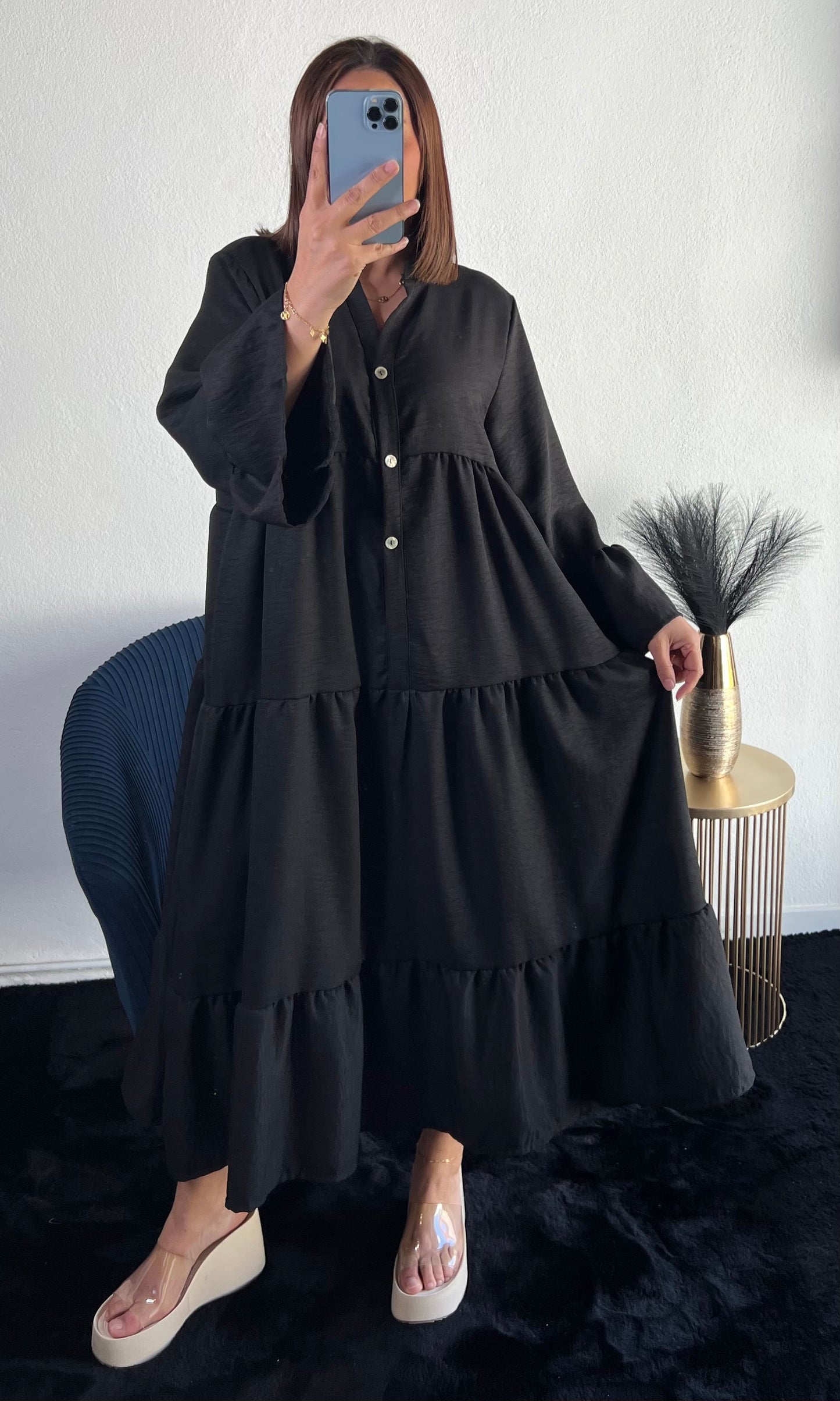 Robe Bohème Noire